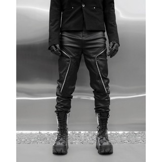 Quần machine-wax túi lazer rich lazer cut waxed pants - qd106