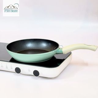 Chảo chống dính LocknLock Rosemary sử dụng được bếp từ CAF2046 CAF2246 CAF2446 Xanh Mint P3HStore