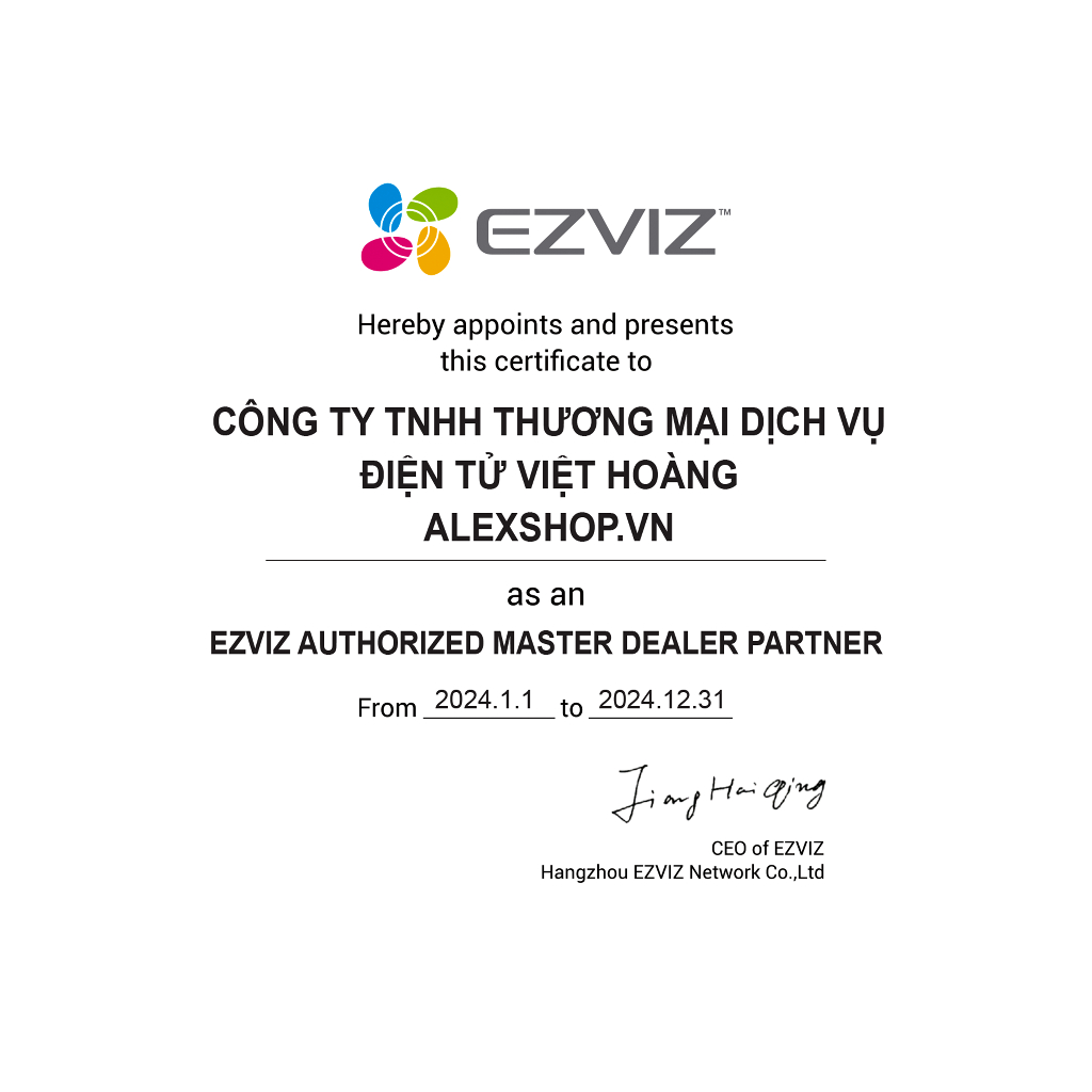 Camera WiFi Ezviz H3c FullHD, Màu Ban Đêm, Phát Hiện Chuyển Động - Chính Hãng