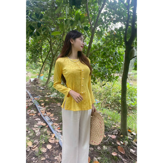 Áo lẻ bà ba (không quần) , bà ba gấm cao cấp