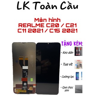 Màn hình realme c11-2021 / realme c20 / realme c21 new full bộ tặng keo+tuavít+cườnglực