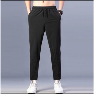 Quần Jogger Nam Nữ Trơn Basic Thun Poly Phong Cách Thể Thao Năng Động Cá Tính Unisex