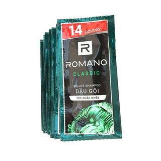 Dây dầu gội Romano Classic gói dầu gội nam XMEN wood