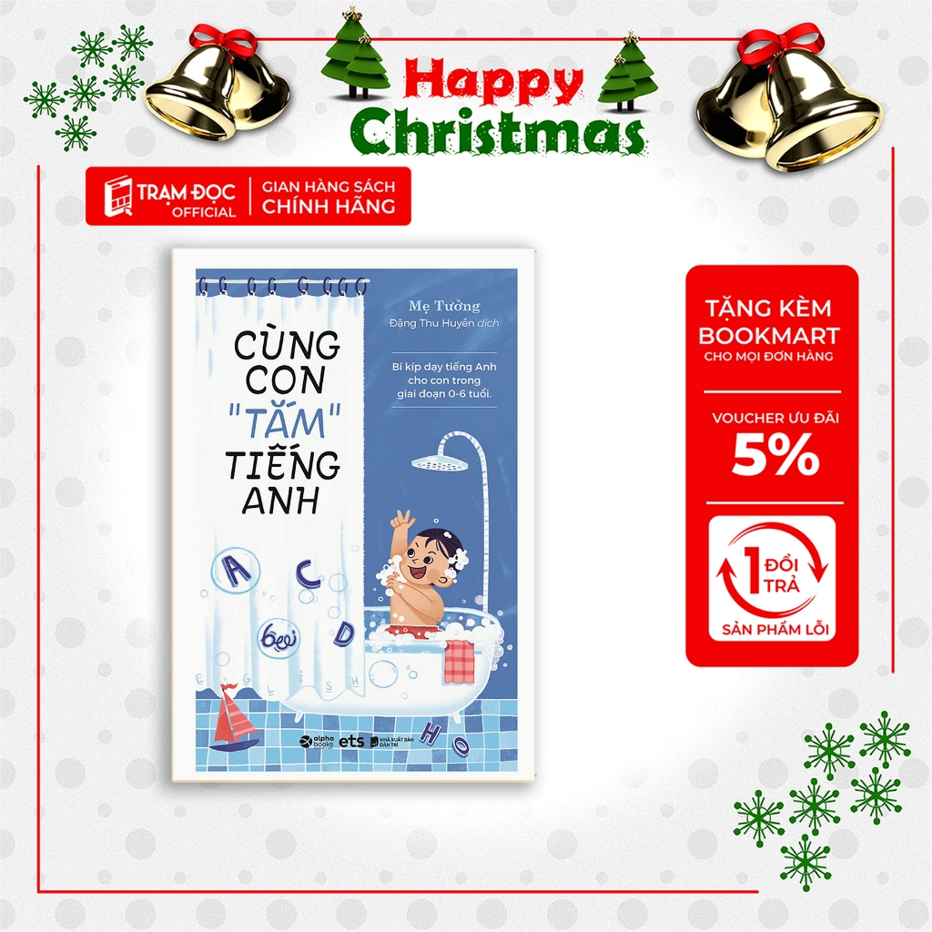 Sách Cùng Con Tắm Tiếng Anh