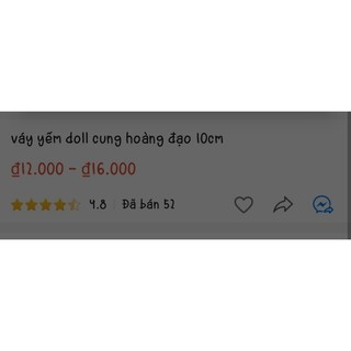 váy yếm doll 10cm