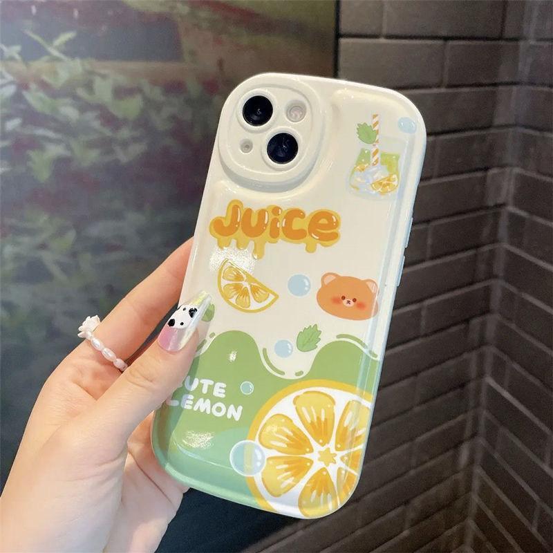 Ốp lưng iphone kèm Pop trà chanh X, Xs, XsMax, 11, 11ProMax, 12, 12ProMax, 13, 13ProMax, 14Promax, 15promax