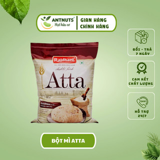 Bột mì nguyên cám atta nhập khẩu ấn độ nguyên gói 1kg
