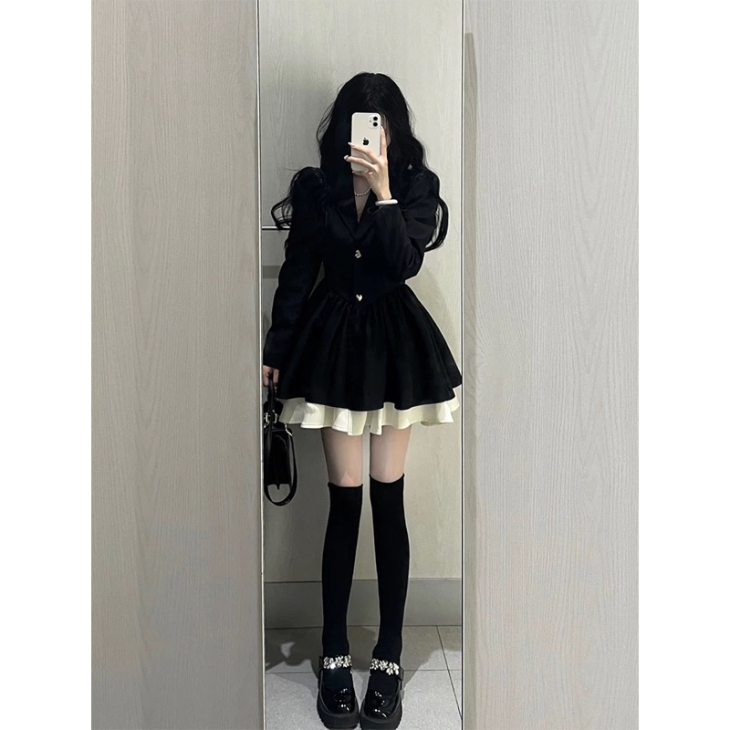 Đầm Vest Ulzzang Hàn Quốc - Kèm ảnh thật
