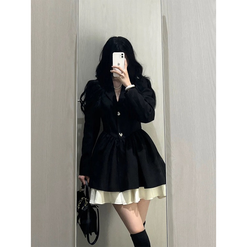 Đầm Vest Ulzzang Hàn Quốc - Kèm ảnh thật