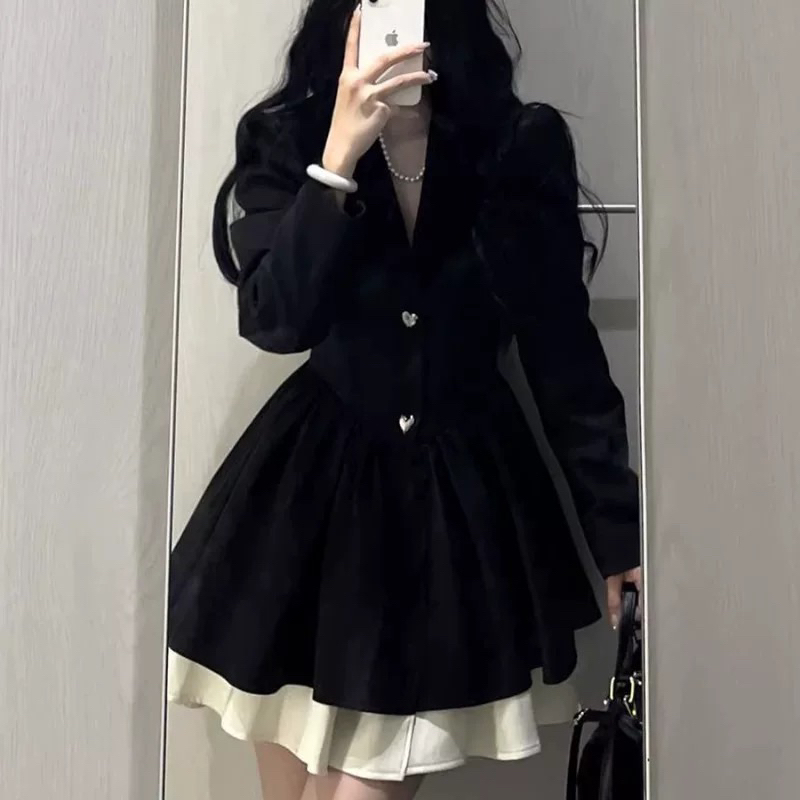 Đầm Vest Ulzzang Hàn Quốc - Kèm ảnh thật