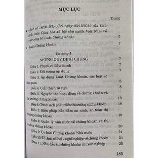 Sách - Luật Chứng Khoán (Hiện Hành)