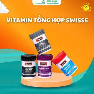 Vitamin Tổng Hợp Cho Nữ Úc Swisse Womens Ultivite Multivitamin 60 viên - MẪU MỚI NHẤT