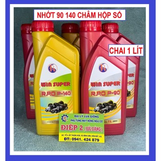 [Freeship] Nhớt 90 140 cầu đặc, hộp số WIN SUPPER giảm ma sát, bôi trơn bánh răng, hộp nhông