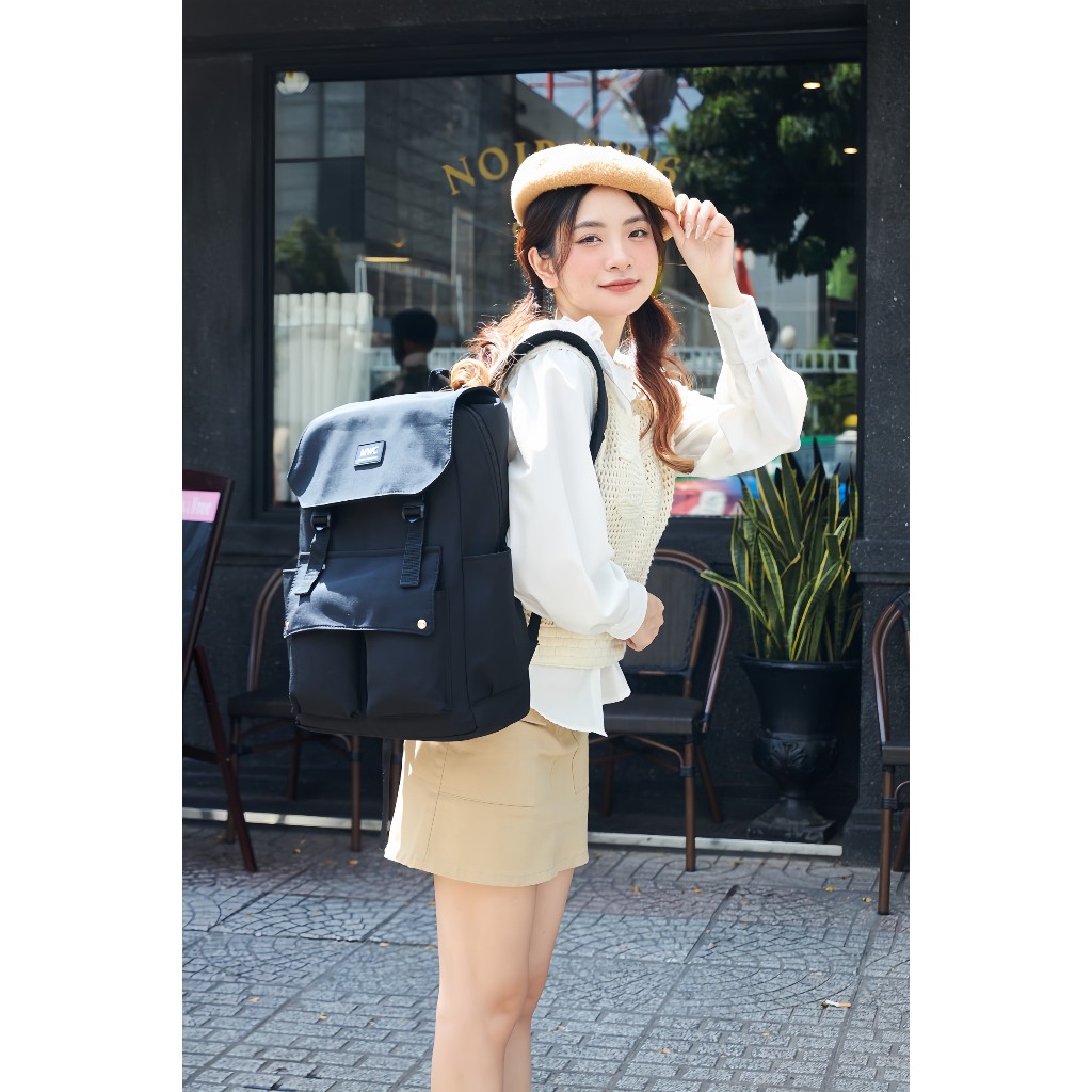 Balô MWC 1210 - Balo Unisex Thời Trang Chống Sốc Chống Nước Nhiều Ngăn Siêu Tiện Lợi