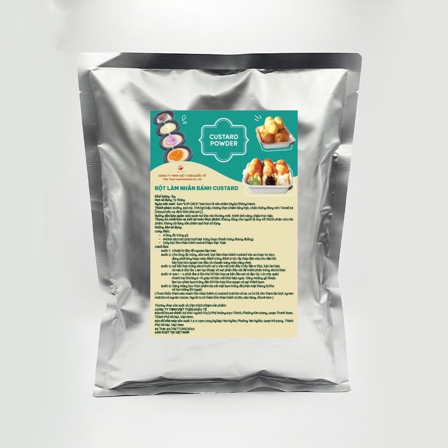 BỘT LÀM NHÂN BÁNH CUSTARD 1KG