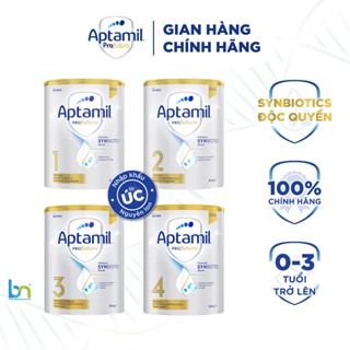 Sữa bột Aptamil ProFutura Úc số 1,2,3,4 cho bé hộp 900g