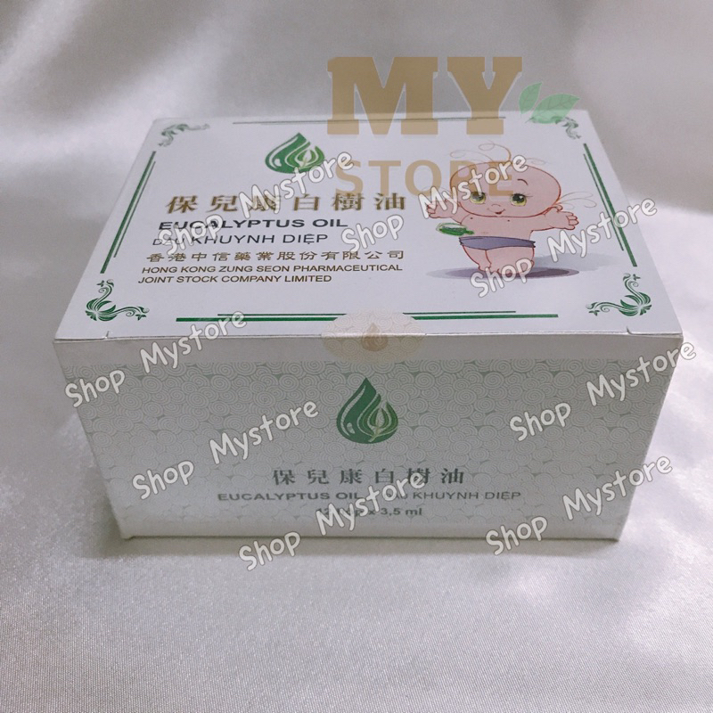 Dầu Khuynh Diệp Hồng Kông Di Hào Eucalyptus Oil 3,5ml