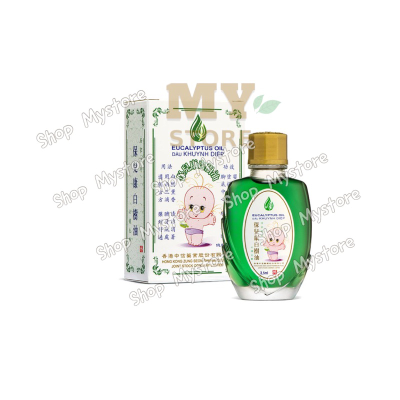 Dầu Khuynh Diệp Hồng Kông Di Hào Eucalyptus Oil 3,5ml