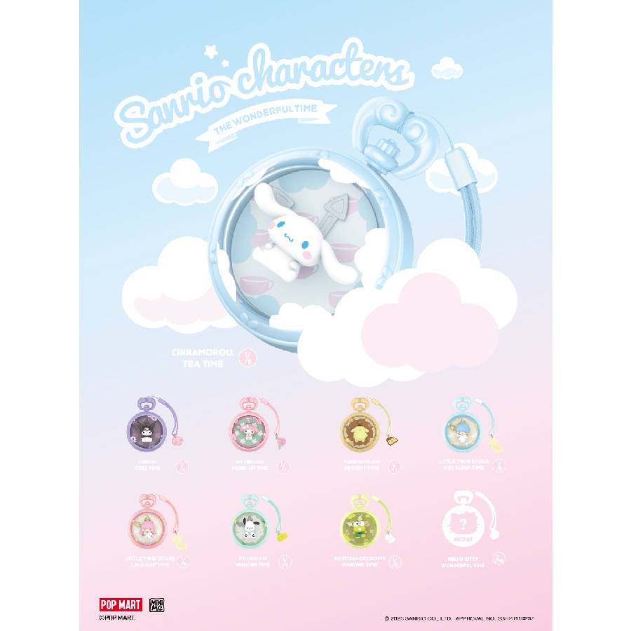 Mô Hình Đồ Chơi POP MART The Wonderful Time With Sanrio 6941848251176 - Giao hàng ngẫu nhiên