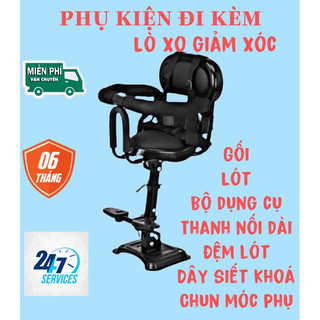 Ghế ngồi xe máy cho bé ghế ngồi xe điện cho bé có giảm xóc