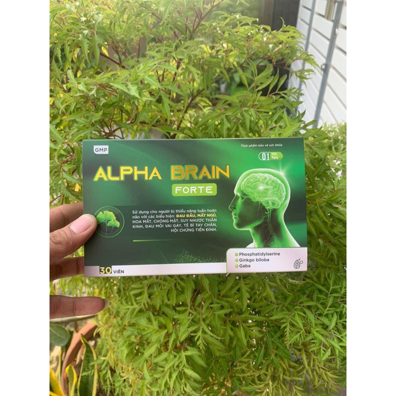 viên uống  alpha brain
