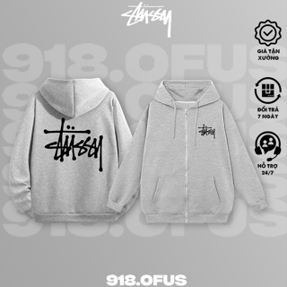 Áo Khoác Hoodie STUSSY local brand chất nỉ bông Áo Hoodie STUSSY Basic