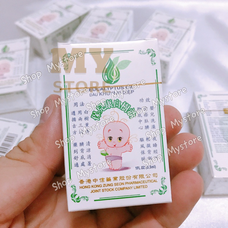 Dầu Hồng Kông- Công Ty Di Hào Nhượng Quyền SX-Hoa Trà/Khuynh Diệp/Dầu Nóng/Song Thập