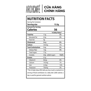 Matcha Sữa Hoà Tan Archcafe (12 gói x 13.5 g)