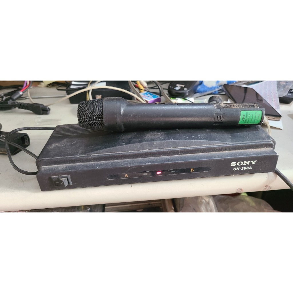 Bộ micro không dây SONY, model SN-368A có 1 micro OK