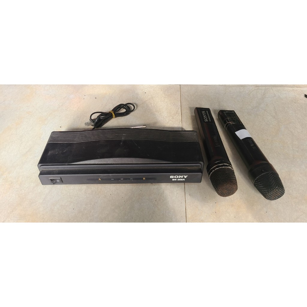 Bộ micro không dây SONY, model SN-368A có 1 micro OK