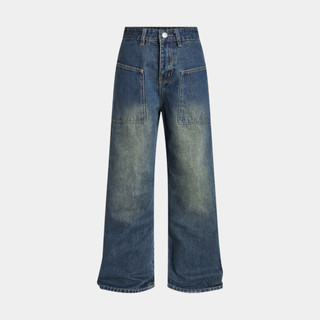 Quần jean nam nữ túi vuông teelab local brand blue ocean gp009