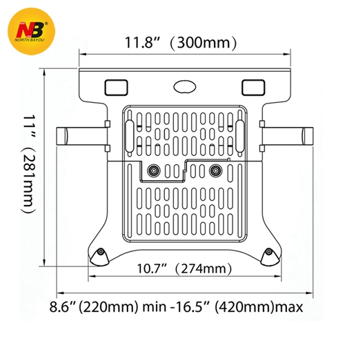 Đế đỡ laptop NB FP-2