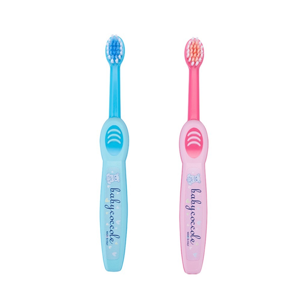 Bàn chải đánh răng Babycoccole cho bé từ 1 - 3 tuổi hàng chính hãng