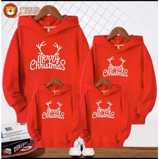 áo hoodie NOEN gia đình thu đông , áo hoodie gia đình màu đỏ chất đẹp đủ size giá sĩ