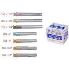 10 cái Đầu kim dùng tiêm chích, lấy máu, pha thuốc