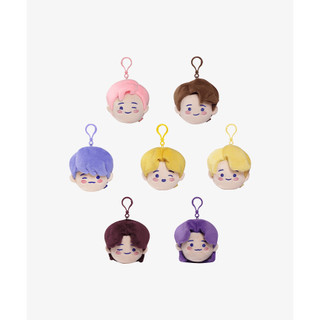 Face keyring bts official - móc khóa bông bts