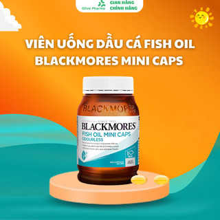 Viên uống Dầu cá Fish oil Blackmores mini caps 400 viên