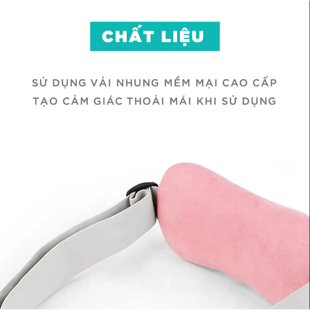 Máy Massage KINGTECH KS-220, Đai Chườm Nguyệt San Kết Hợp Rung Cao Tần, Làm Ấm - Bảo Hành 12 Tháng