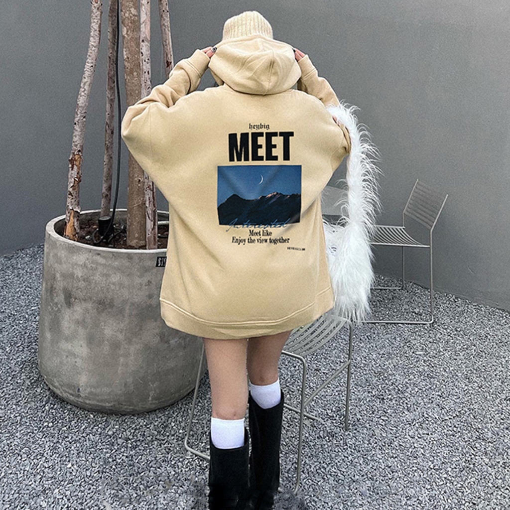 Áo Hoodie Nam Nữ Halay MẪU NGẪU NHIÊN Form Rộng Chất Nỉ Bông Ấm Áp