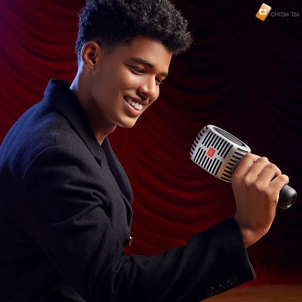 Micro karaoke kèm loa bluetooth JBL KMC 600 chính hãng