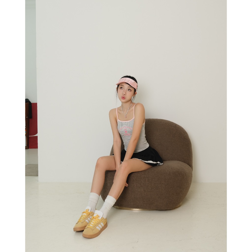 Áo croptop thun 2 dây MONÁ - FLIRTY