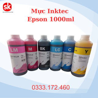 Mực in InkTec 1 Lít dùng cho tất cả máy in phun màu Epson
