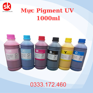 Mực Dầu Pigment Uv 1 Lít Cho Máy In Phun Epson - Chính Hãng Giá Tốt