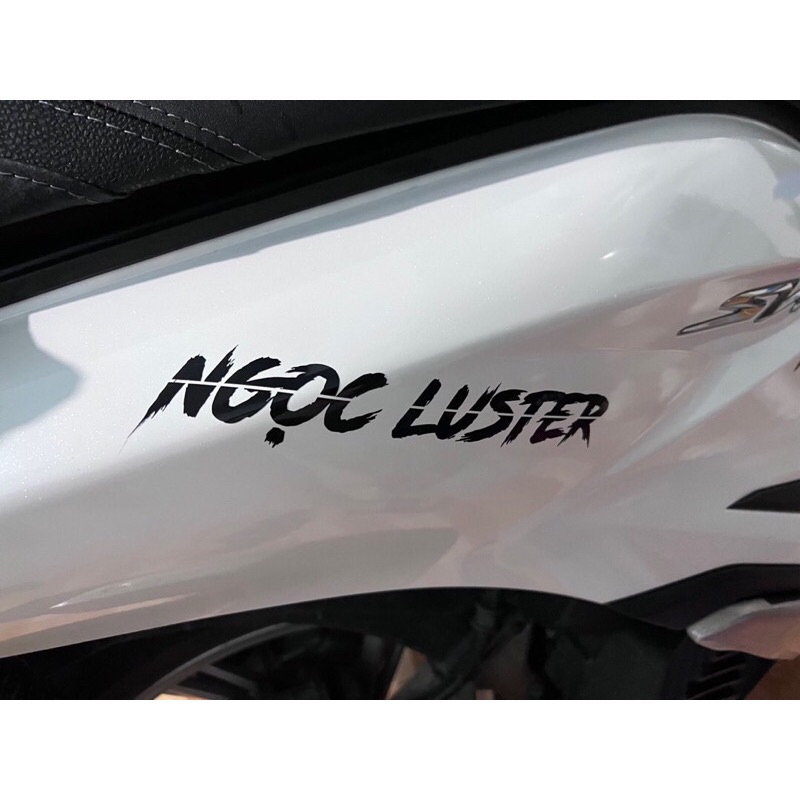 Tem dán xe theo yêu cầu