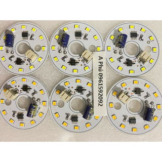 Nhân led 7w-220v kèm jack nối