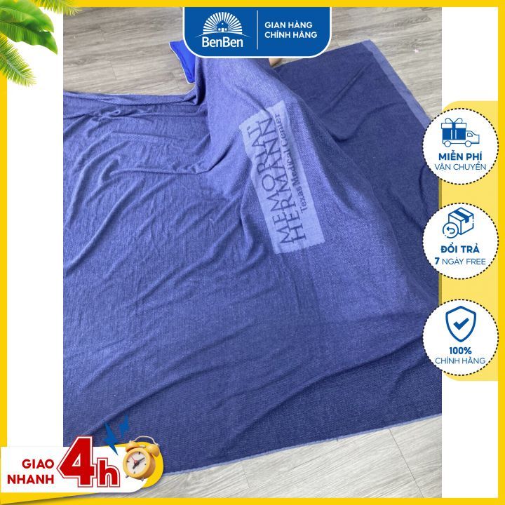 Chăn cotton cao cấp xuất Mỹ size lớn 2 x 2.3m, cân nặng 1.35kg - Ben Ben