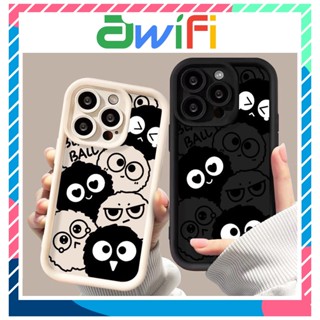 Ốp lưng iphone camera viền cao black ball 6/6s/6plus/7/8/plus/x/xs/11/12/13/14/15/pro/max/plus/promax - Awifi Case B5-2