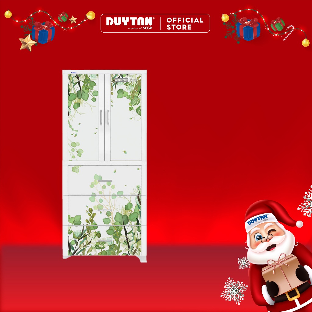 Tủ nhựa Duy Tân Wing 2 cánh 3 ngăn