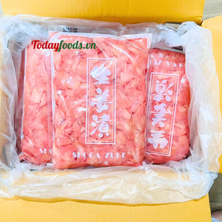 Gừng Hồng sushi ngâm chua gói 1.5KG