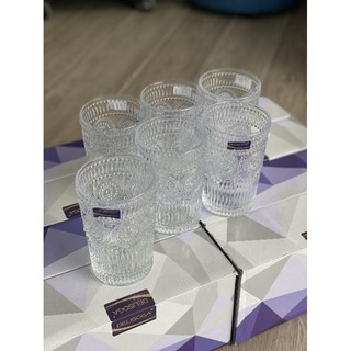 Bộ 6 cốc thủy tinh 330ml siêu đẹp